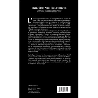 Enquêtes archéologiques