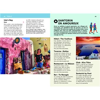 Santorin, Anafi, Ios Guide Un Grand Week-end