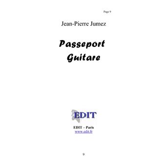 Passeport Guitare