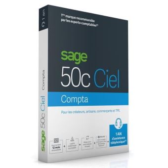Sage 50c Ciel Compta 1 an PC - 1