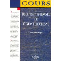 Droit institutionnel de l'Union Européenne