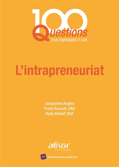 Intrapreneuriat - Hady Khalaf - broché