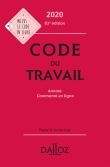 Code du travail 2020, annoté et commenté en ligne - 83e ed.