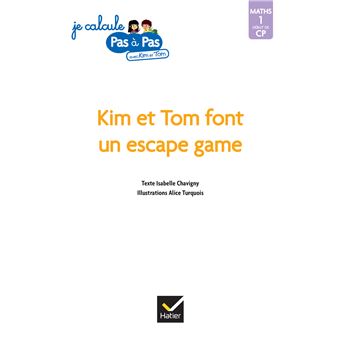 Kim et Tom Début de CP niveau 1 - Kim et Tom font un escape game