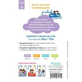 Kim et Tom Début de CP niveau 1 - Kim et Tom font un escape game