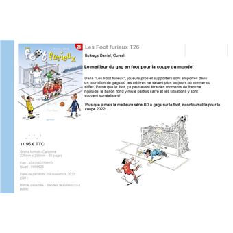 Les Foot furieux T26