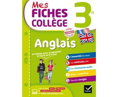Mes fiches collège Anglais 3ème