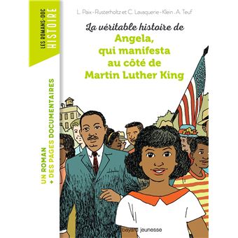 La  véritable histoire d'Angela qui manifesta au côté de Martin Luther King