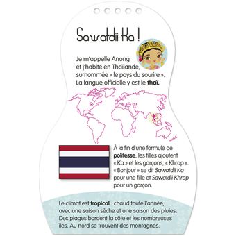 Minimiki - Carnet créatif - Anong en Thaïlande