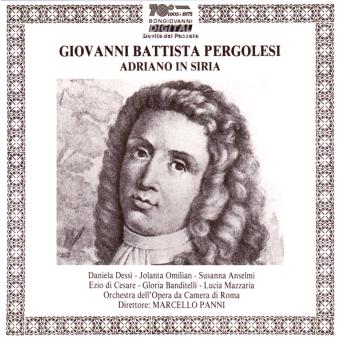 Adriano in Siria Giovanni Battista Pergolesi CD album Achat