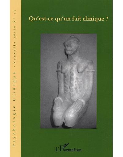 Qu'est-ce qu'un fait clinique ?