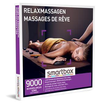 Coffret cadeau Smartbox Massages de rêve