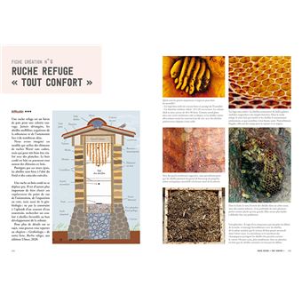 Bois cordé créatif - Cabanes, clôtures, murets, hôtels à insectes, ruches ...