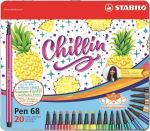 Set de 20 feutres Stabilo Chillin Pen 68