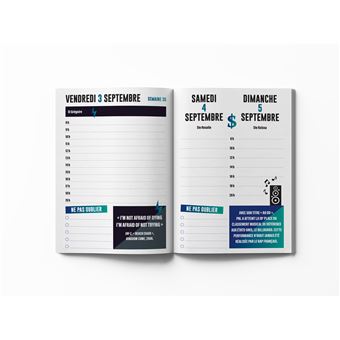 L ultime agenda scolaire Rap 2021-2022