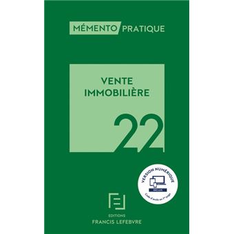 Vente immobilière 2022