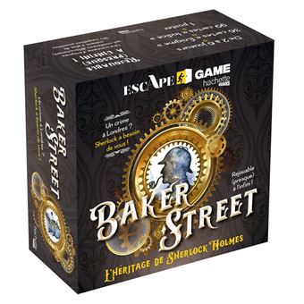 Boîte escape game Baker Street