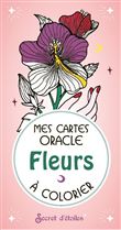 Mes cartes oracle Fleurs à colorier