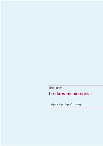 Le darwinisme social