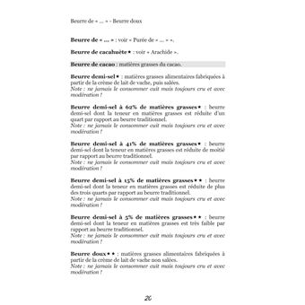 Dictionnaire alimentaire des chirurgies de l'obésité