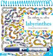 Labyrinthes - bloc à spirale avec feutre effaçable