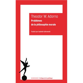 Problèmes de la philosophie morale