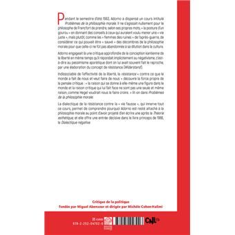 Problèmes de la philosophie morale