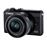 Canon EOS M100 - Digitale camera - spiegelloos - 24.2 MP - APS-C - 1080p / 60 beelden per seconde - 3x optische zoom EF-M 15-45 mm IS-lens - Wi-Fi, NFC, Bluetooth - zwart_0