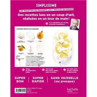 Les recettes de desserts les + faciles du monde