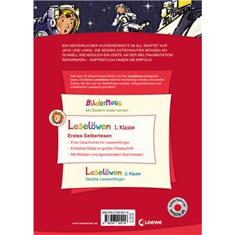 LESELÖWEN 1. KLASSE - ALARM AUF DER WELTRAUMSTATION