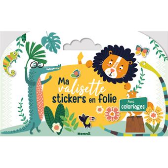 Ma valisette stickers en folie (Animaux)
