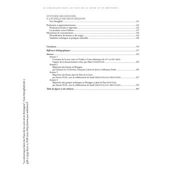 La céramique dans les pays de la Loire et en Bretagne - Coffret 2 volumes