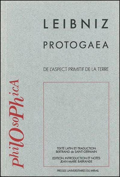 Protogaea de l'aspect primitif de la terre