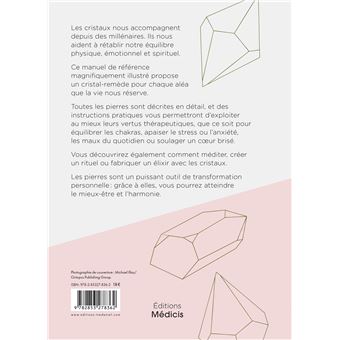 Lithothérapie au quotidien - 75 cristaux pour rééquilibrer votre énergie vitale