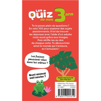 Les quiz de mes 3 ans