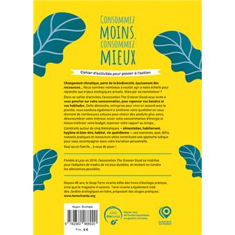 Consommez moins, consommez mieux