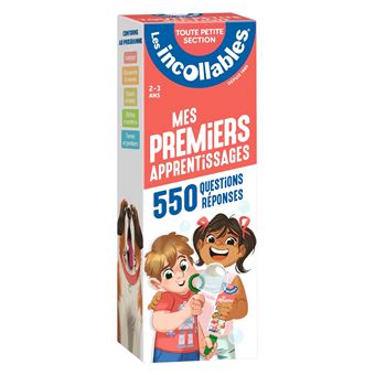 Les incollables - Mes premiers apprentissages - Toute petite Section - 2/3 ans