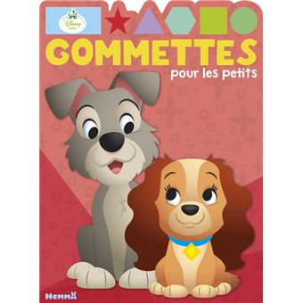 La Belle Et Le Clochard Gommettes Pour Les Petits Disney Baby Gommettes Pour Les Petits La Belle Et Le Clochard Collectif Walt Disney Compagny Broche Achat Livre Fnac