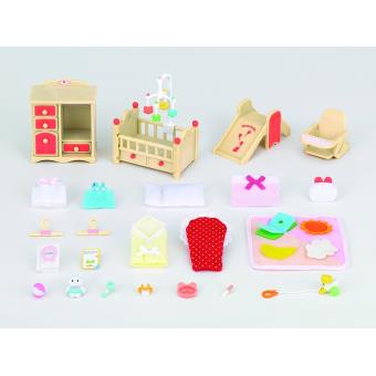 Set Chambre Bebe Sylvanian Families Univers Miniature Achat Prix Fnac