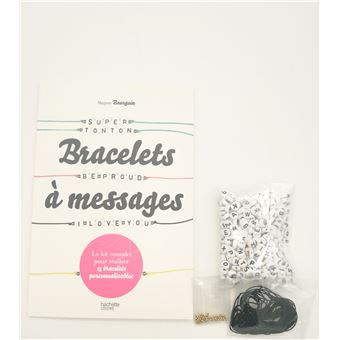 Coffret Bracelets à messages