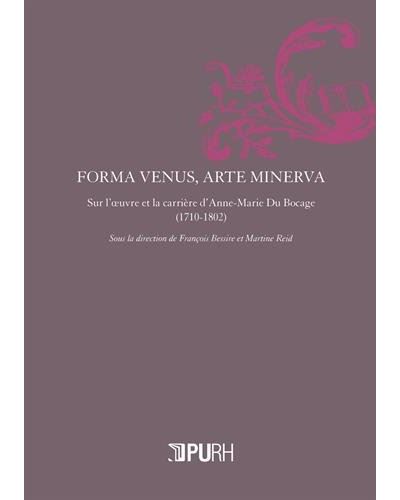 Forma Venus, arte Minerva - François M. Bessire - broché
