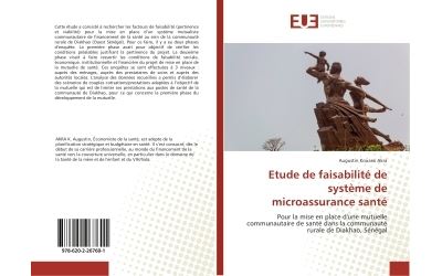 Etude de faisabilite de systeme de microassurance sante