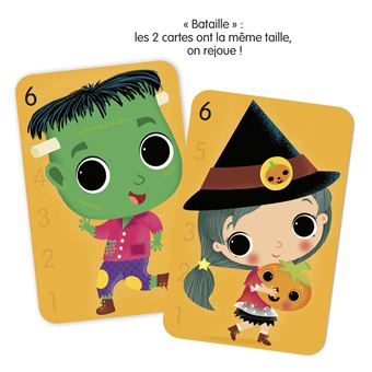 Sorcières, monstres et fantômes, jeu de bataille