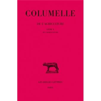 De l'Agriculture. Livre X