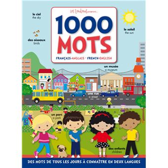 1000 mots : français-anglais, french-english