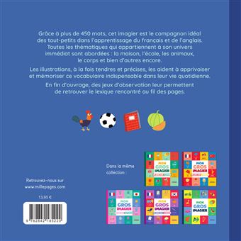 Mon gros imagier français-anglais