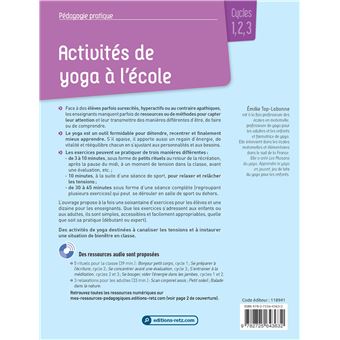 Activités de yoga en classe maternelle et élémentaire + ressources numériques