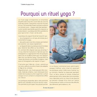 Activités de yoga en classe maternelle et élémentaire + ressources numériques