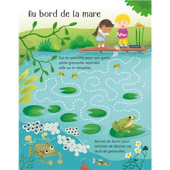 La nature - Je trace, j'efface