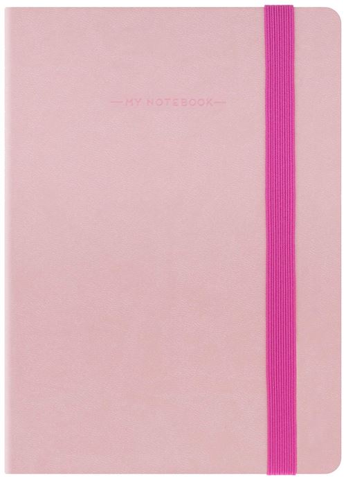 My notebook - Small plain pink